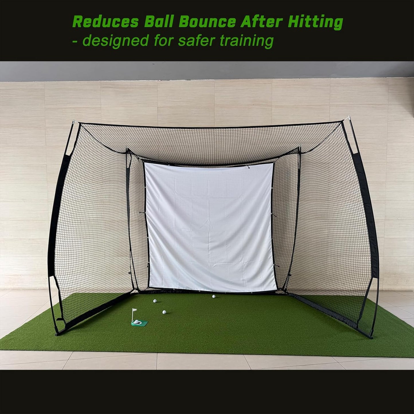 Golf Simulator Turf Flooring, Golf Mat for Indoor, Golf Simulator Accessories, Putting Turf