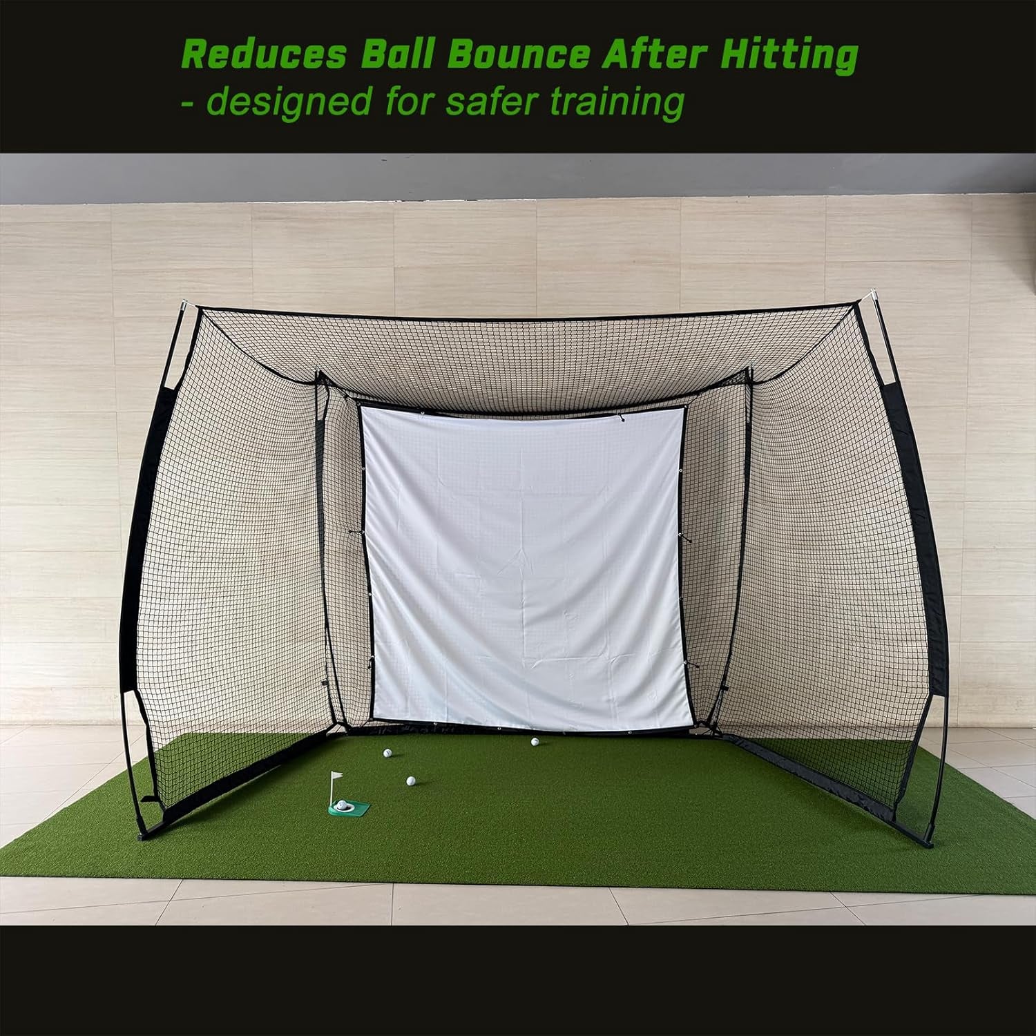 Golf Simulator Turf Flooring, Golf Mat for Indoor, Golf Simulator Accessories, Putting Turf