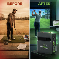 ST MAX Launch Monitor – GOLFTEC Speed Training, Dual Doppler Radar & Photometric Cameras, Precision Ball & Club Data, Golf Simulator — Before & After