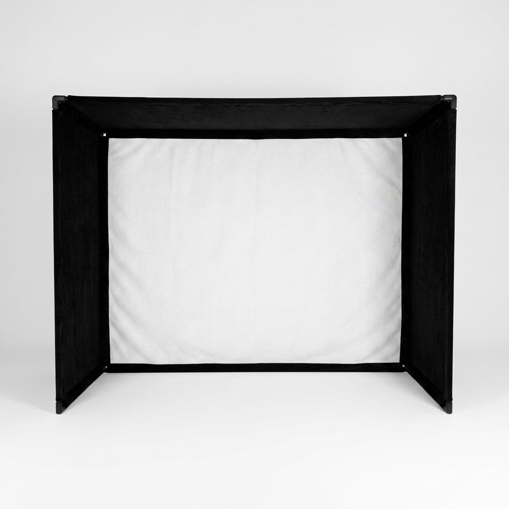 Simbox Golf Simulator Enclosure - 7 Sizes Available — Studio Shot